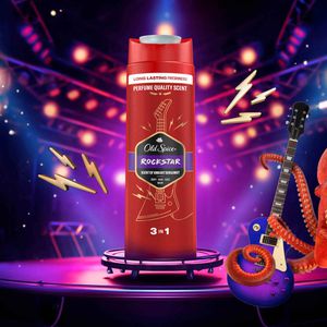 Produktbild für Duschgel Old-Spice Rockstar 3in1