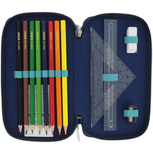 Produktbild für Federmäppchen Herlitz TriCase, Deep Ocean