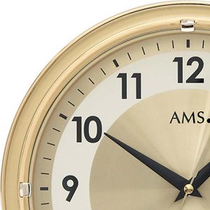 Produktbild für Wanduhr AMS 5946, Kunststoff, analog, Funkuhr