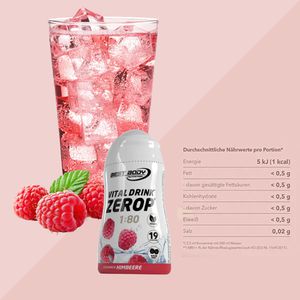 Produktbild für Sirup Best-Body-Nutrition Vital Drink Zerup, Mixbox