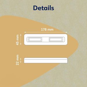 Produktbild für LED-Unterbauleuchte Müller-Licht Duoplex, tageslichtweiß
