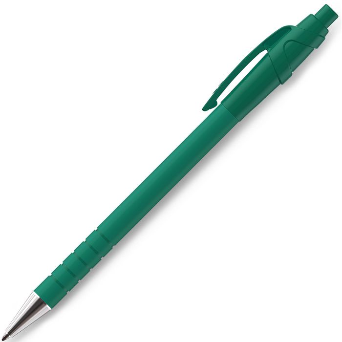 Paper Mate FlexGrip Gelschreiber 12er Set – Blau, 0,7 Mm, Einziehbar, Mit Gummigriff