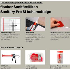 Produktbild für Silikon Fischer Premium, DSSA, bahamabeige