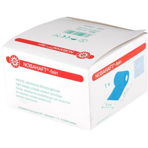 Produktbild für Fixierbinden Nobamed Nobahaft Fein, blau