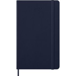 Produktbild für Buchkalender Moleskine Large, saphir, englisch, Jahr 2027