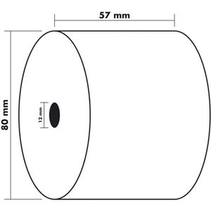 Produktbild für Thermorollen Exacompta 40340E, für Kassen