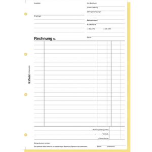 Produktbild für Rechnungsbuch Herlitz 306, A4