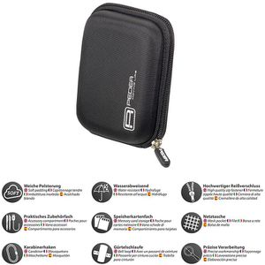 Produktbild für Kameratasche Pedea Just-Black, aus Polyester, schwarz