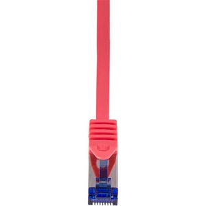 Produktbild für Netzwerkkabel LogiLink Ultraflex, C6A074S, rot