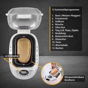 Produktbild für Brotbackautomat TZS-First-Austria FA-5152-3