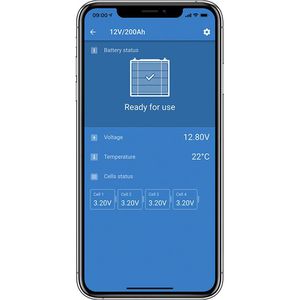 Produktbild für LiFePO4-Akku Victron 12,8/100 Smart, 100 Ah