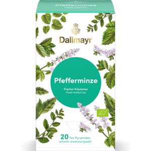 Tee Dallmayr Pyramiden Pfefferminze, BIO
