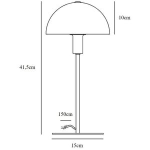 Produktbild für Tischlampe Nordlux Ellen 20, mit E14-Fassung