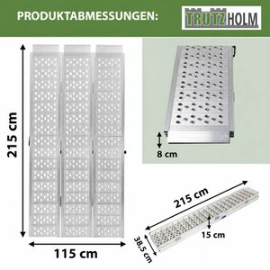 Produktbild für Auffahrrampe Dreibreit by Trutzholm 21450, 1 Stück