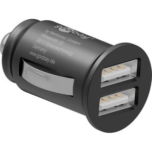 Produktbild für Zigarettenanzünder-Adapter Goobay 71897, 4,8 A, 24 Watt