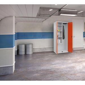 Produktbild für Mehrzweckschrank CP-Möbel Classic Plus, abschließbar, orange