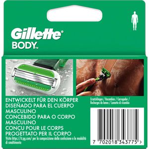 Produktbild für Rasierklingen Gillette Body