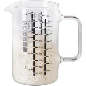 Produktbild für Messbecher wenco 555067, Messkanne, aus Glas