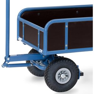 Produktbild für Handwagen Fetra 4122L, mit 4 Bordwänden