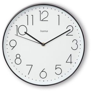 Produktbild für Wanduhr Hama Korsika, Kunststoff, analog, Quarzuhr