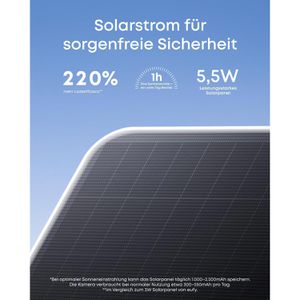 Produktbild für Überwachungskamera Eufy SoloCam S4 Solo, PTZ, außen