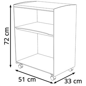 Produktbild für Bürowagen Paperflow DC02N.01.02