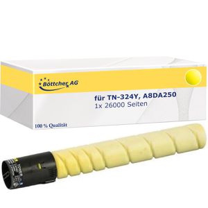 Produktbild für Toner Böttcher-AG für Konica-Minolta, TN-324Y