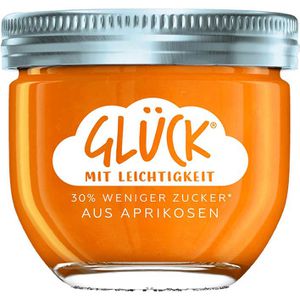 Fruchtaufstrich Glück mit Leichtigkeit, Aprikose