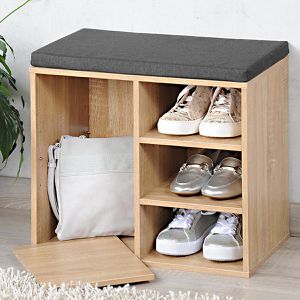 Produktbild für Schuhbank Kesper 15925, eiche, aus Holz