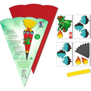 Produktbild für Schultüte Ursus 9890002, Mini Easy Line, Drache