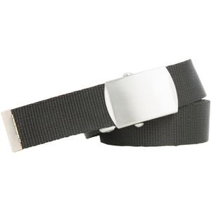 Gürtel Shenky 3cm Stoffgürtel, schwarz
