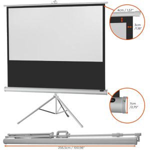 Produktbild für Beamer-Leinwand Celexon Economy White Edition