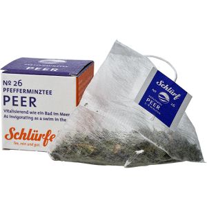 Produktbild für Tee Schlürf Peer No. 26 Pfefferminze, BIO