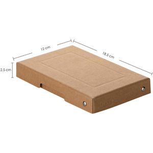 Produktbild für Aufbewahrungsbox Falken Pure Box Nature, 0,5 Liter