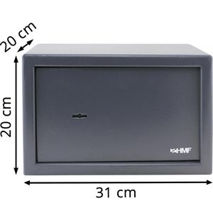 Produktbild für Tresor HMF 4920011 anthrazit