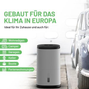 Produktbild für Luftentfeuchter Meaco Dry Arete One, weiß / schwarz
