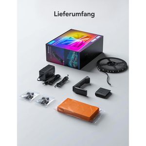 Produktbild für LED-Streifen Govee TV Backlight 3, dimmbar, weiß + RGB