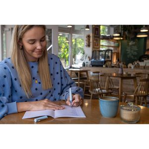 Produktbild für Füller Schneider Tomo ice blue, Feder M