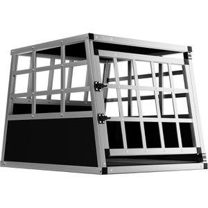 Tiertransportbox CADOCA Gr. M, aus Aluminium