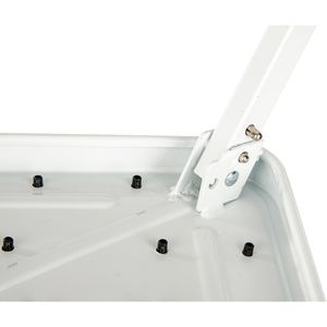 Produktbild für Klapptritt Böttcher-AG 40483, weiß, aus Stahl