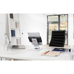 Produktbild für Tablet-Halterung Durable 893023 Holder Table silber, für Tisch