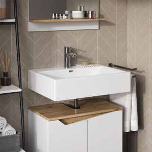 Produktbild für Waschbeckenunterschrank Vicco Marelle, stehend