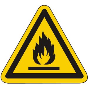 Hinweisschild Abtec ISO 7010 W021, Folie