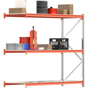 Produktbild für Anbauregal Regalwerk EMMA, 3 Metallböden
