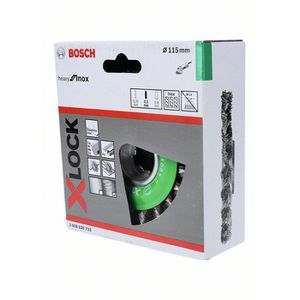Produktbild für Drahtbürste Bosch 2608620733, Scheibenbürste Ø 115mm