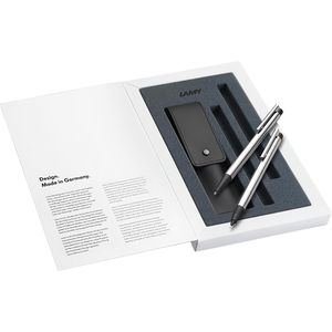 Produktbild für Schreibset Lamy logo 105/205, Edelstahl matt, 2-teilig