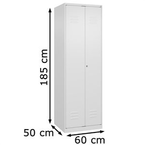 Produktbild für Mehrzweckschrank CP-Möbel Classic Plus, abschließbar, weiß