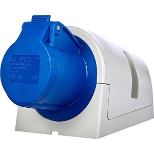 Produktbild für CEE-Steckdose PCE-Electric 44556L, 3-polig