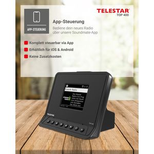 Produktbild für Digitalradio-Adapter Telestar Top 400 schwarz