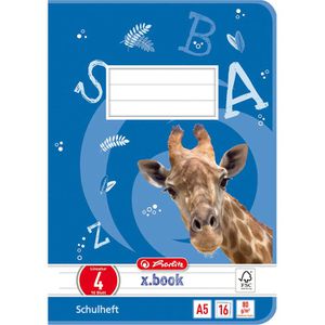 Produktbild für Schulheft Herlitz 3320405 x-book, für 4. Klasse, A5